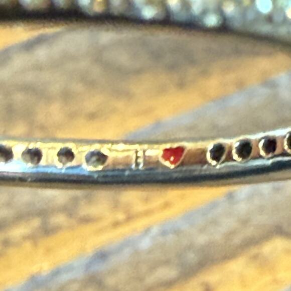 HIDALGO QVC Fine Stackable CZ Eternity Wedding Ring Band Sz 7 Sterling 925 - Picture 4 of 6